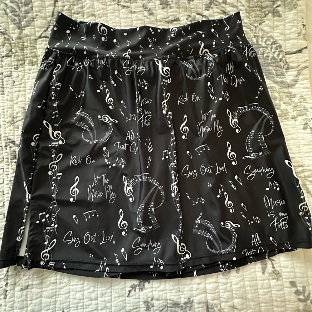 Skort Obsession Skort
Musical Note Black